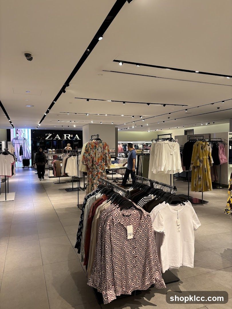 Zara Clothing Store Interior