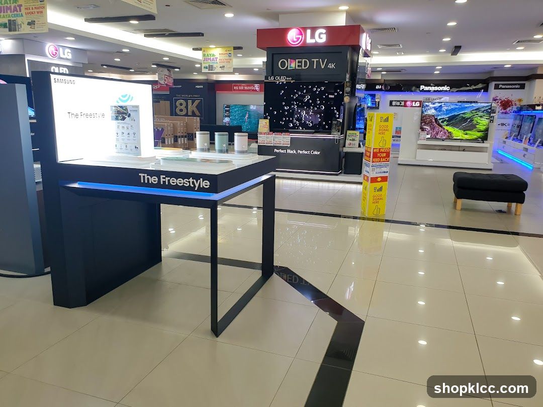 Electronics Store Display