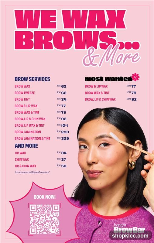 WE WAX BROWS... & More