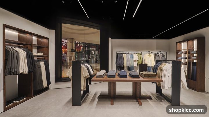 Clothing Store Interior