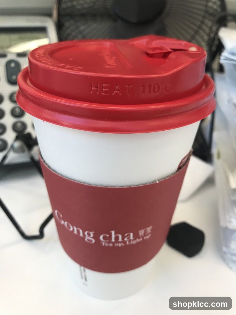 Gong cha cup