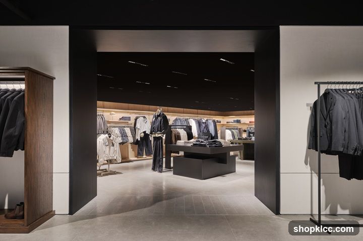 Modern Clothing Store Interior