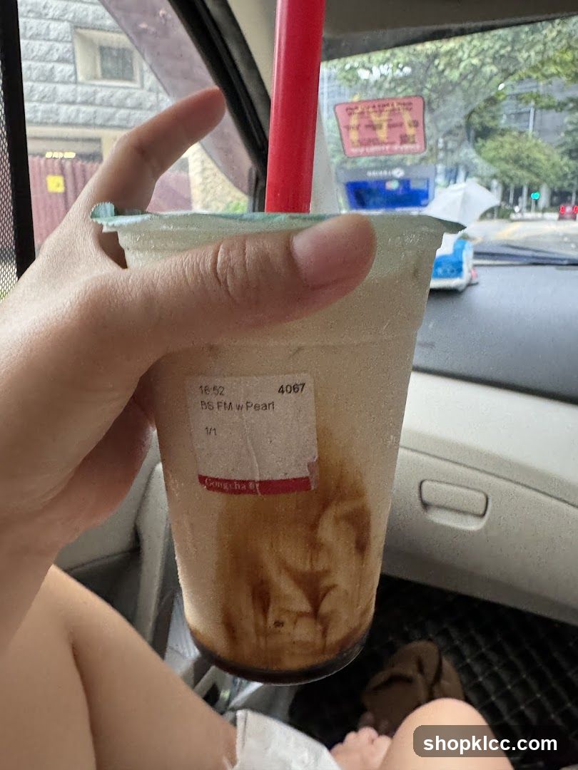 Brown Sugar Milk Tea with Pearls