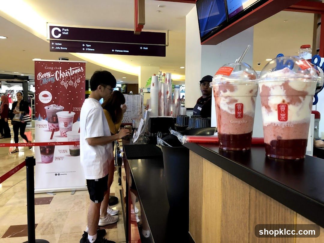 Gong Cha Drinks