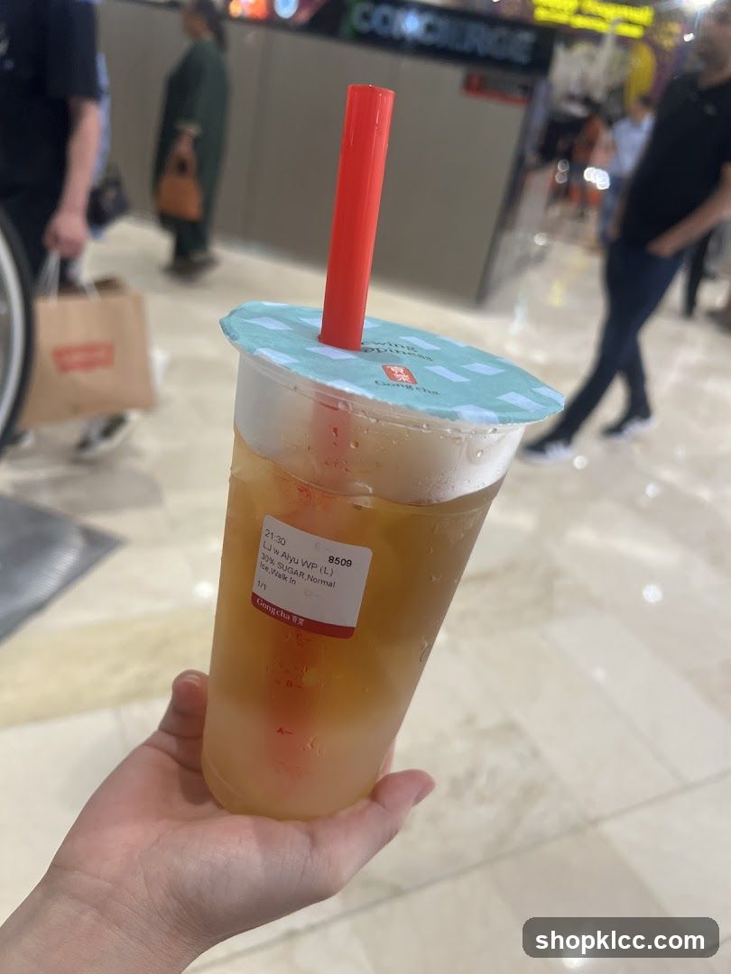 Gong Cha Drink