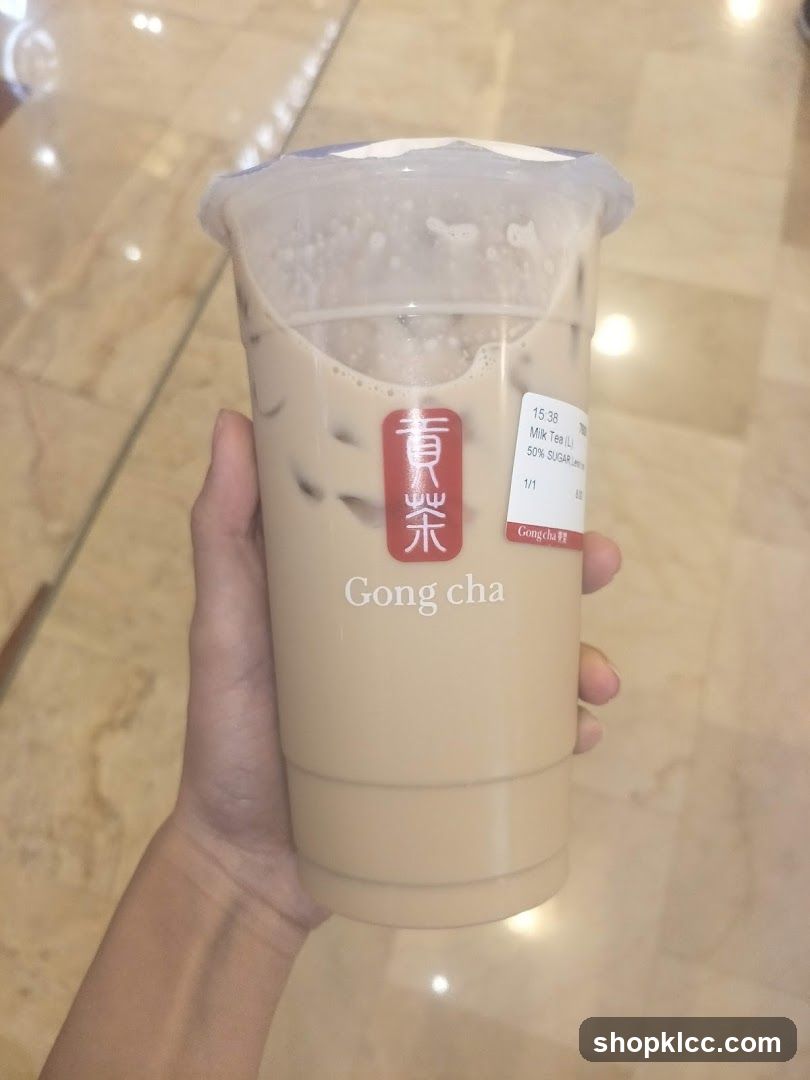 Gong cha Milk Tea