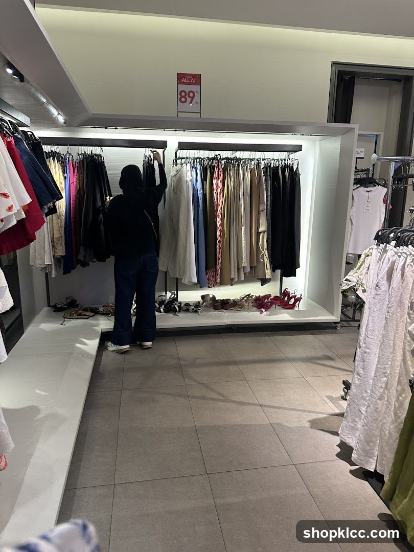Clothing store display