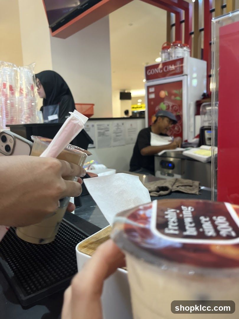 Gong Cha Drinks