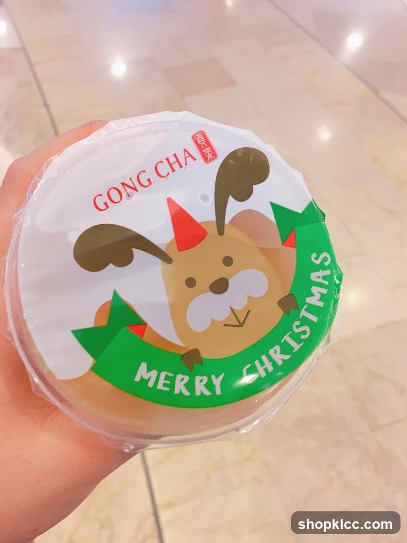 Gong Cha Christmas Drink