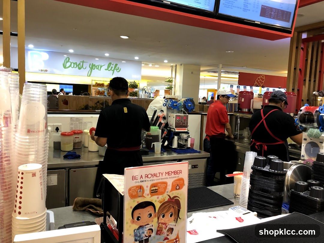Beverage Shop Counter