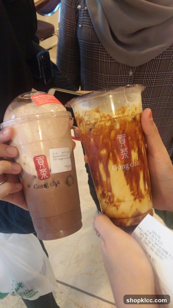 Gong Cha Drinks