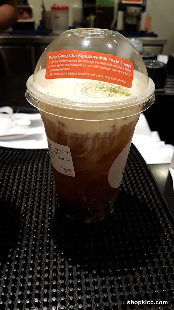 Gong Cha Signature Milk Tea