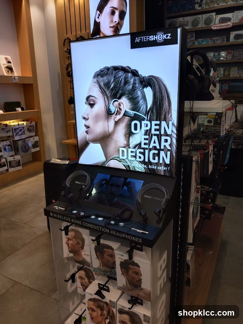 AfterShokz Headphones Display