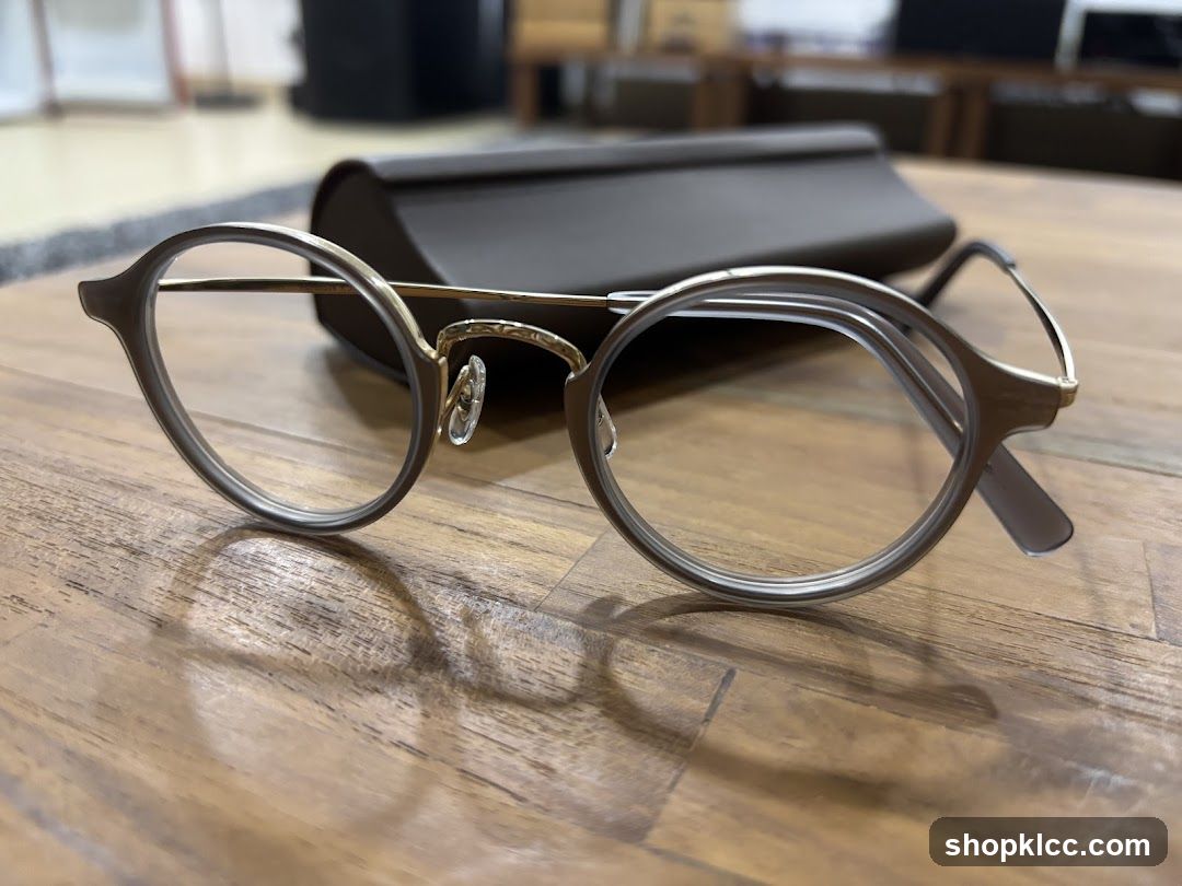 Eyeglasses and Case