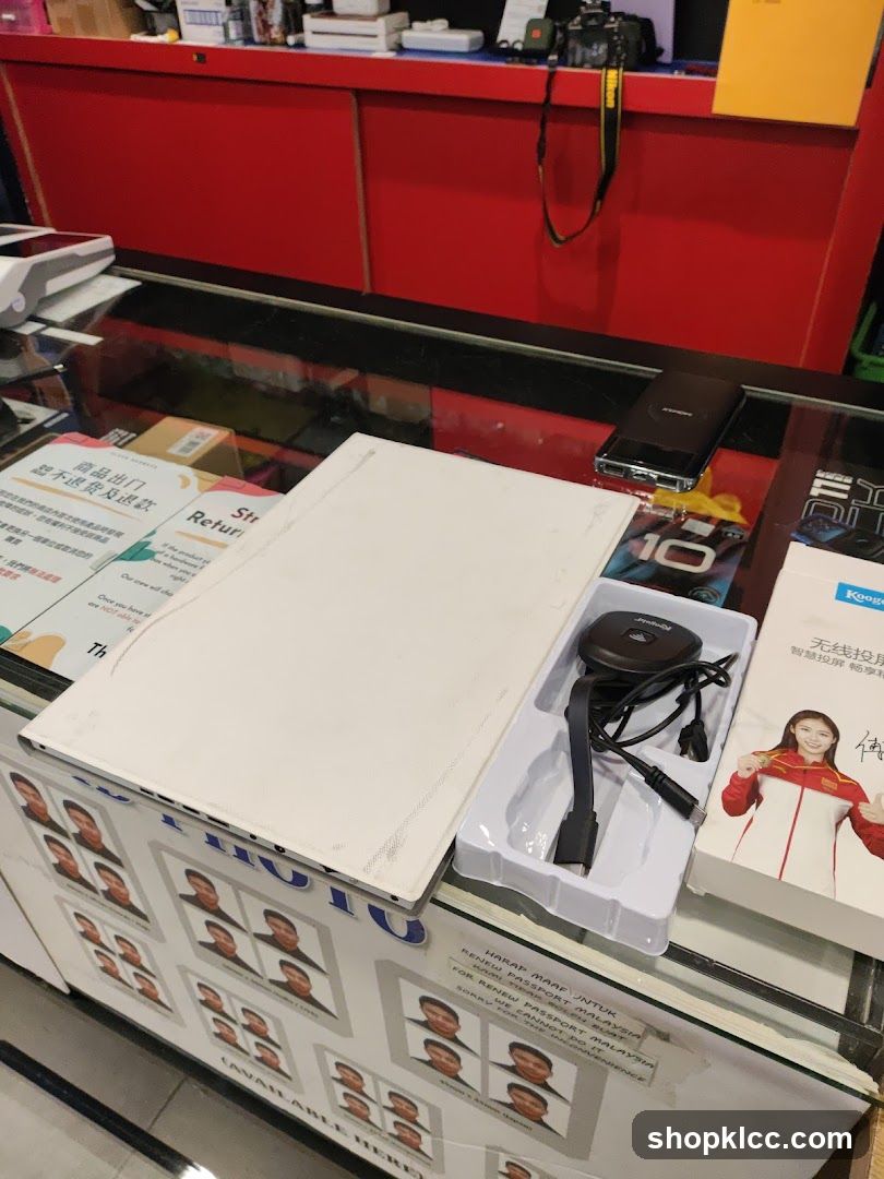 Electronics and Photo Services Display