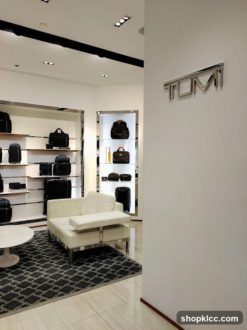 Tumi Store Interior
