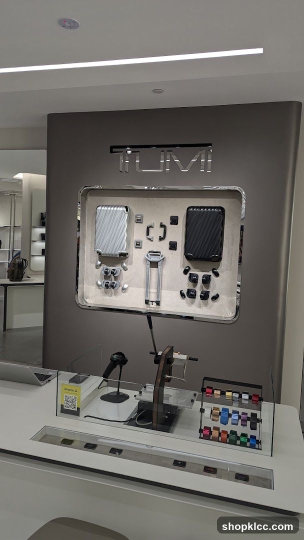 Tumi Luggage Display