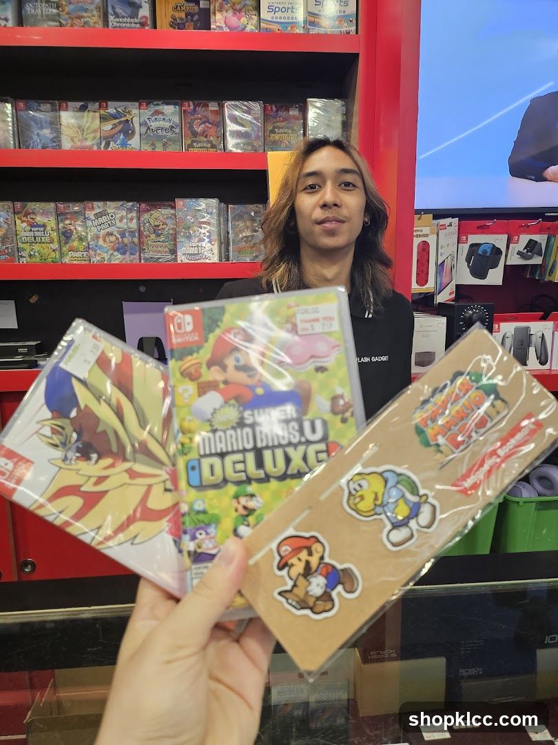 Nintendo Switch Games and Merchandise