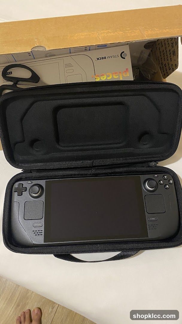 Steam Deck in Carrying Case