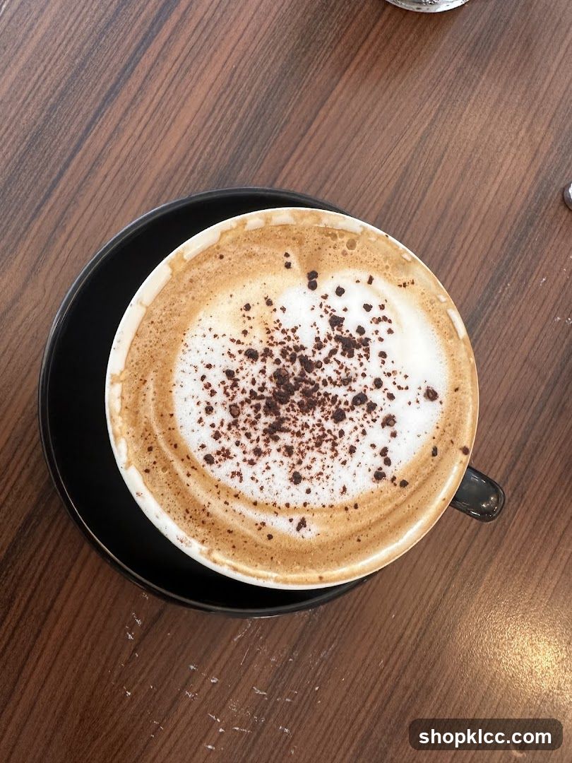 Cappuccino with Chocolate Sprinkles