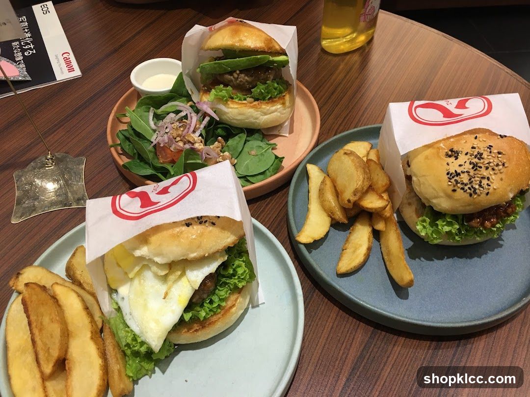 Burgers and Fries