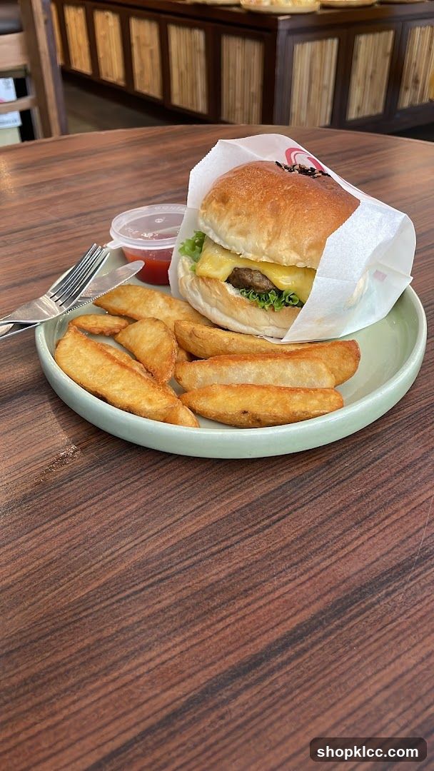 Burger and Fries