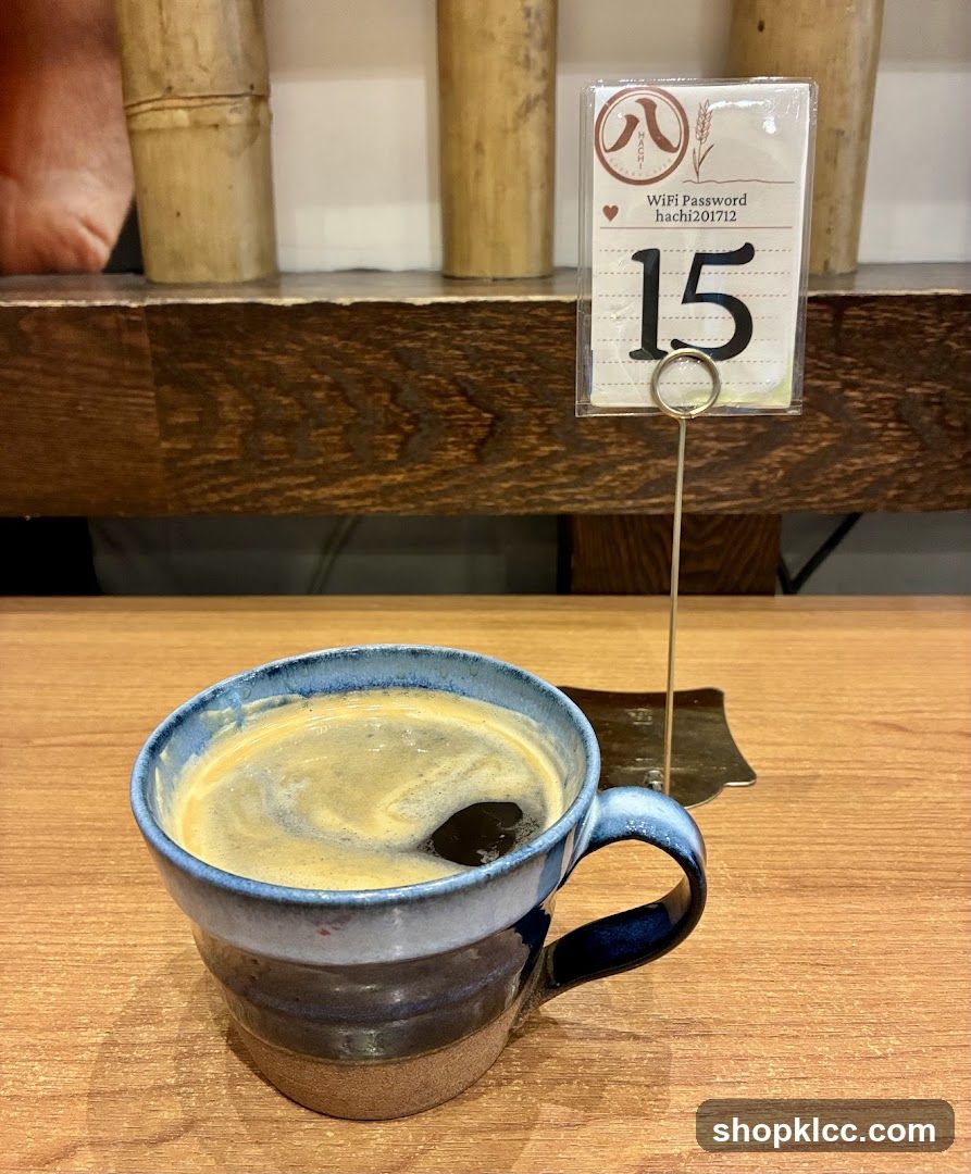 Coffee and Table Number