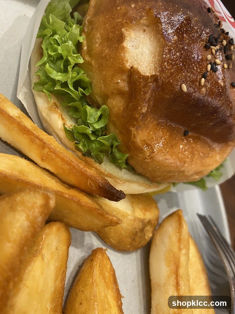Burger and Fries