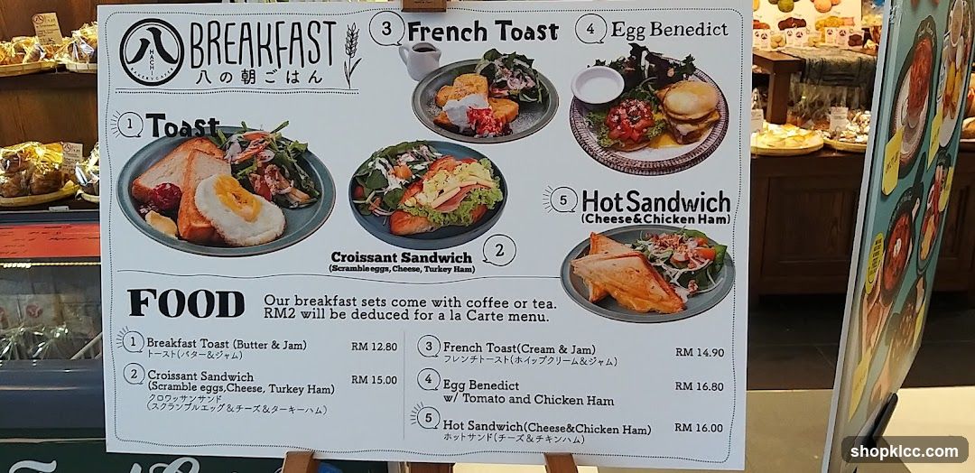 Breakfast Menu
