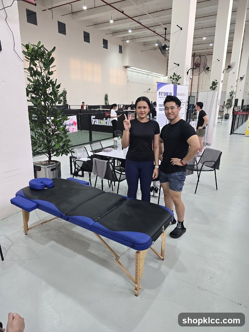 Massage Table Display