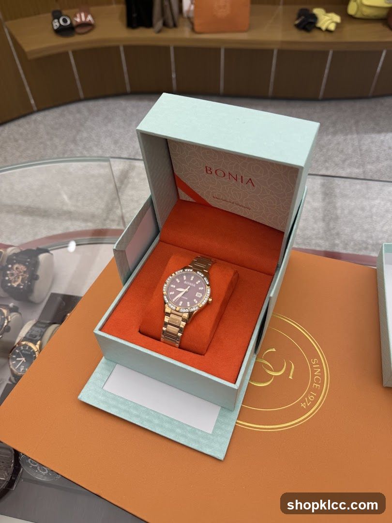Bonia Watch in Packaging