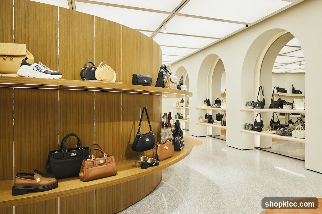 Store Interior with Handbags and Shoes