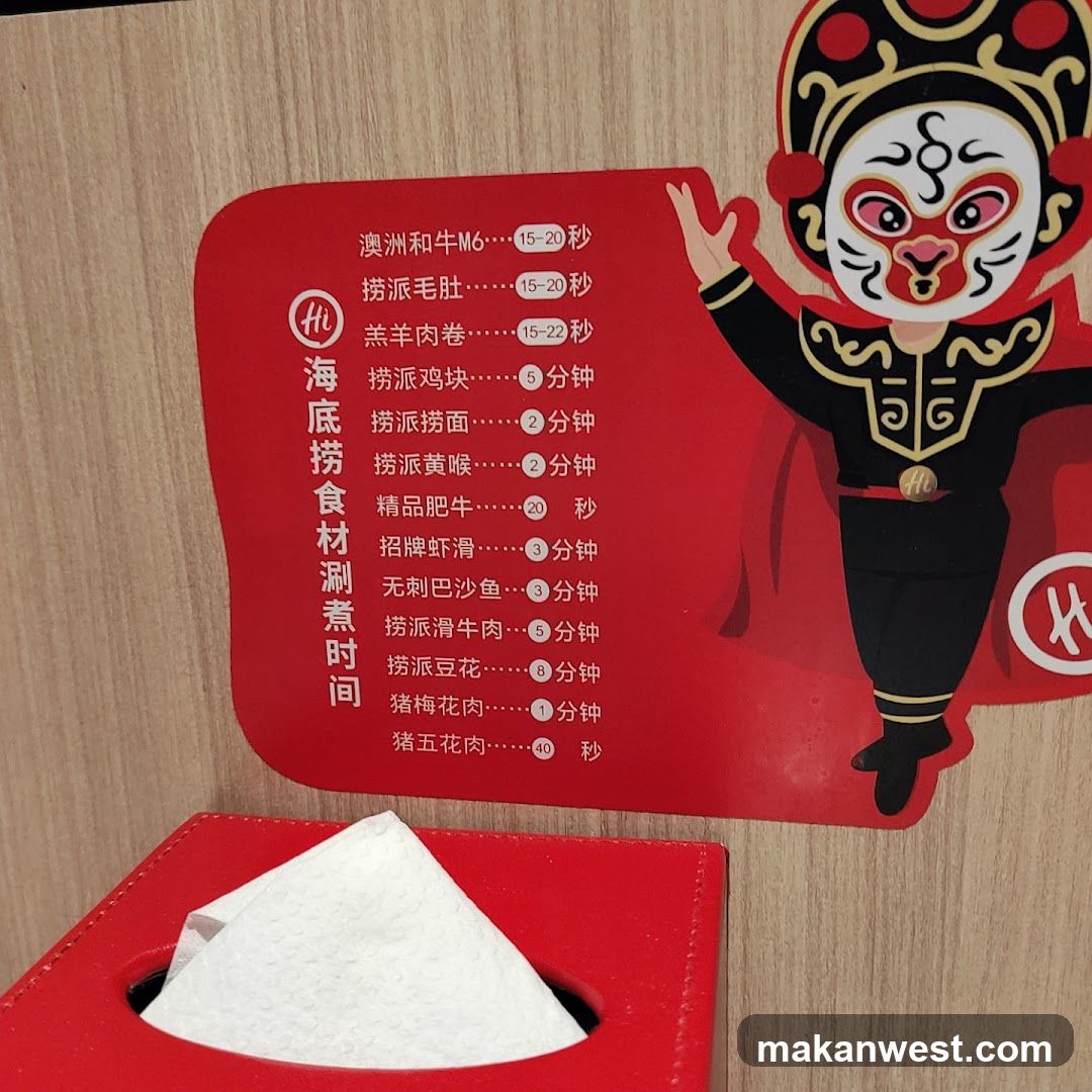 Cooking Time Chart