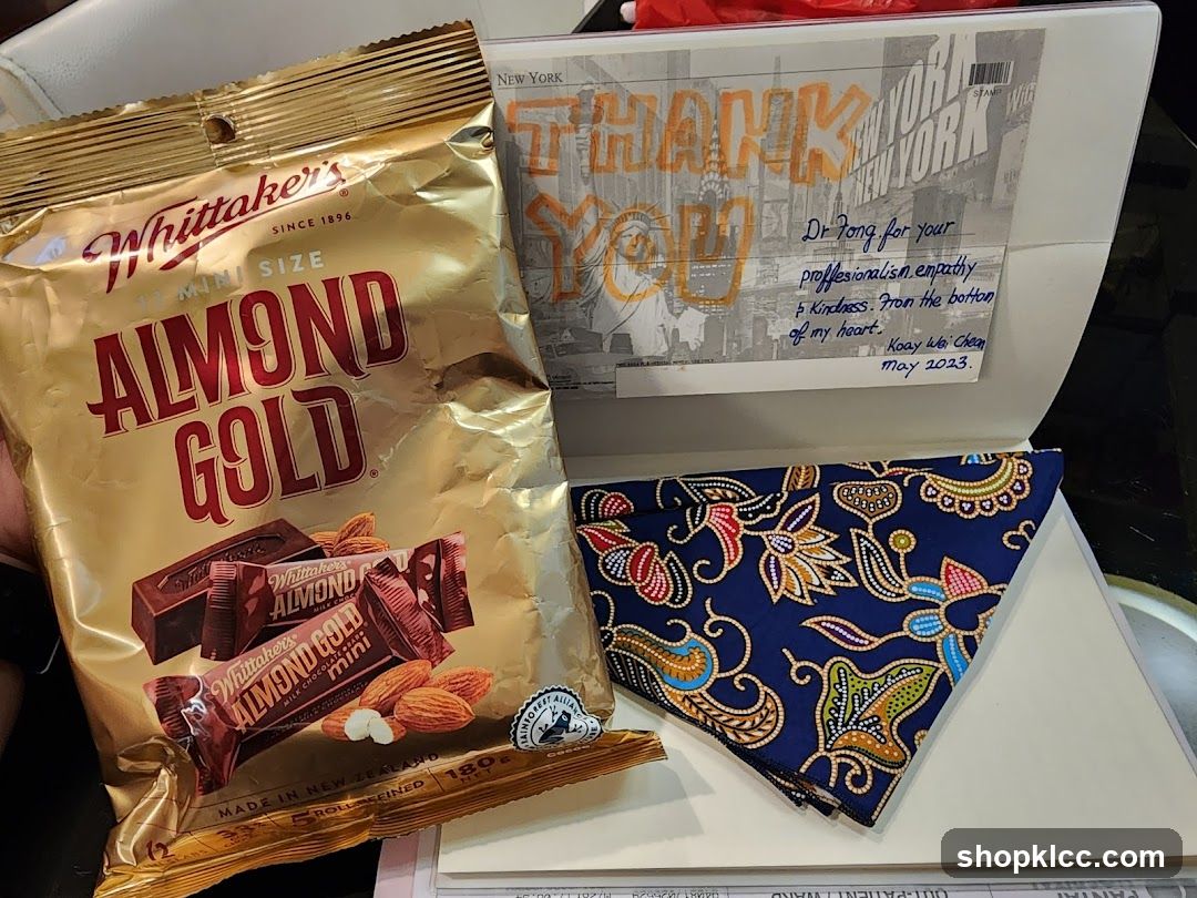 Gift of Whittaker's Almond Gold Chocolates