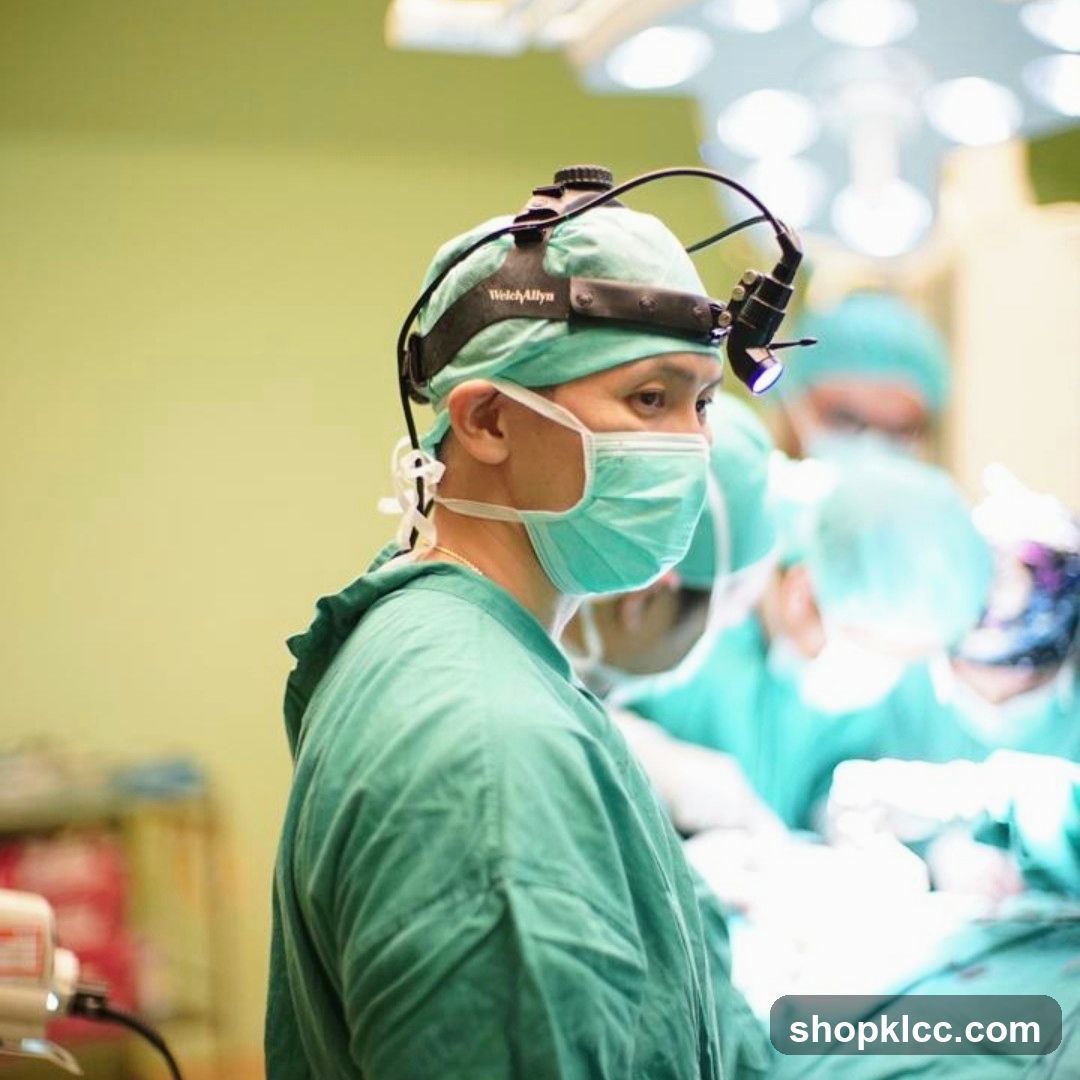 Surgeon in Operating Room