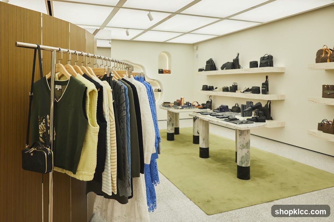 Clothing and Accessories Display