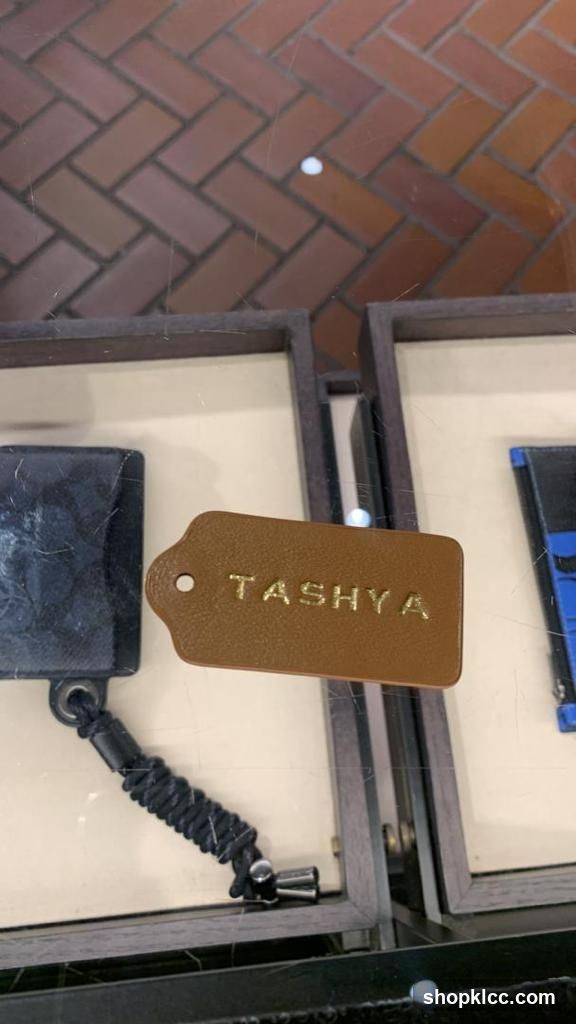 Leather Luggage Tag