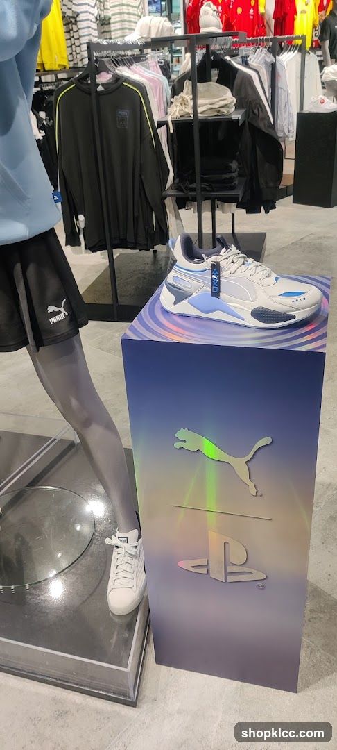 Puma and PlayStation Collaboration Display