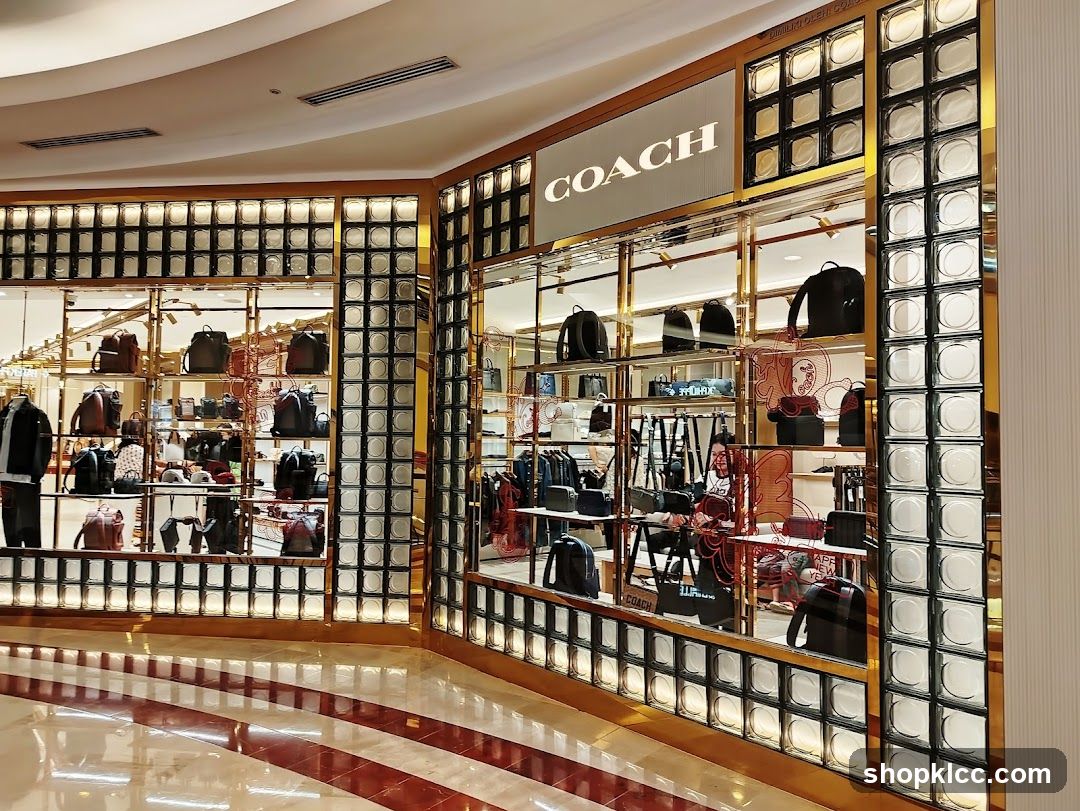 Coach Store Interior