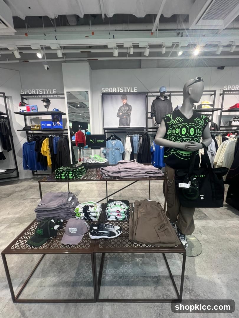Sportswear Store Display