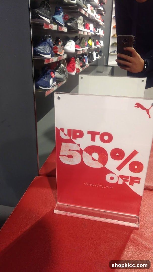 Puma Sale Sign