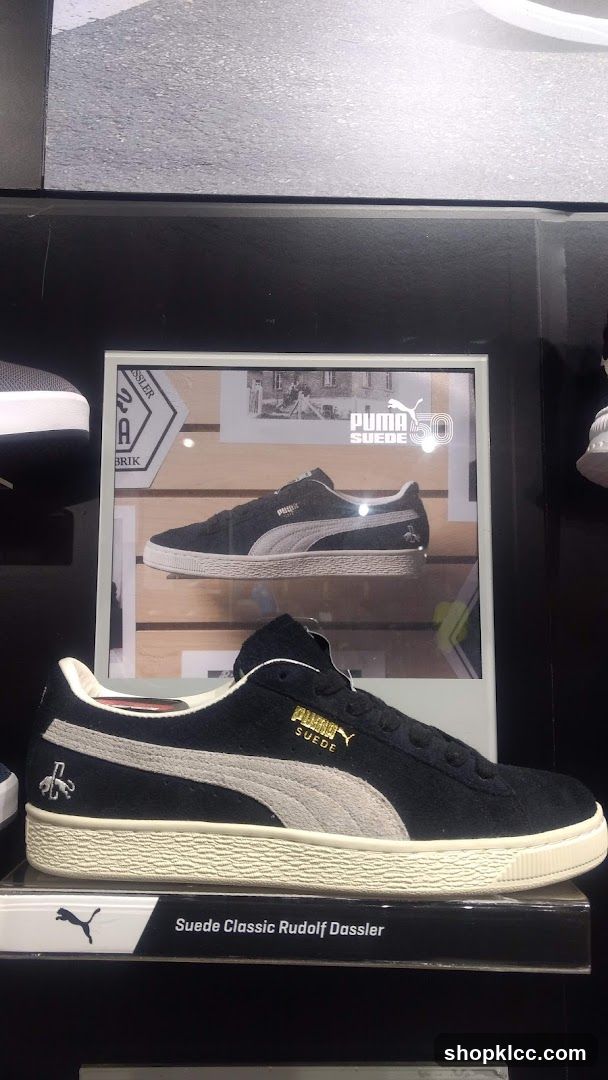 Puma Suede Shoes Display