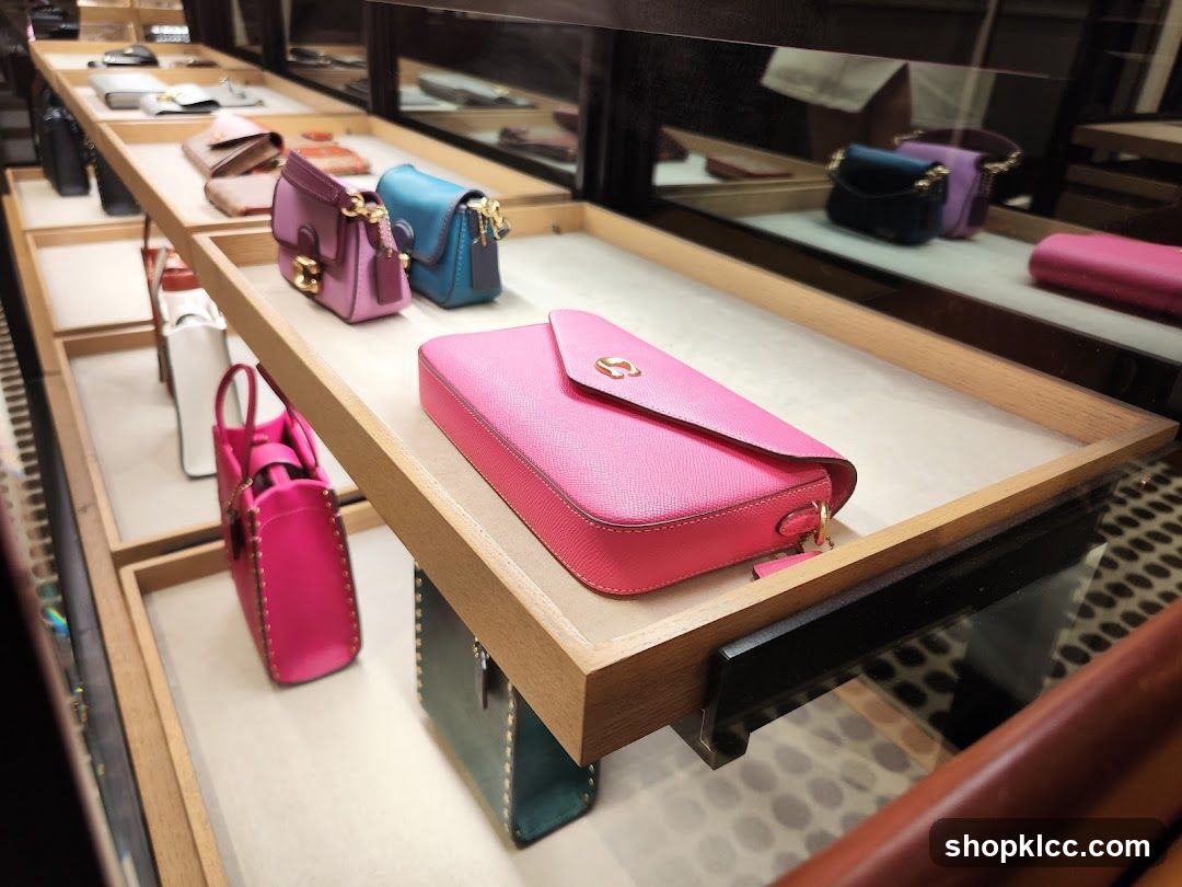 Handbags on Display