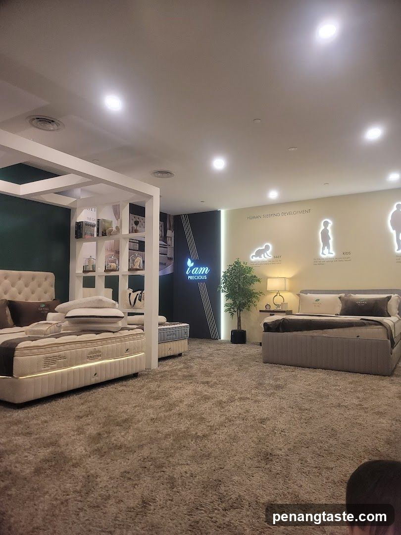 Mattress showroom