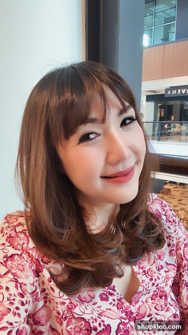 Woman smiling for a selfie