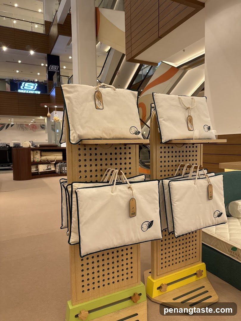 Pillows on Display