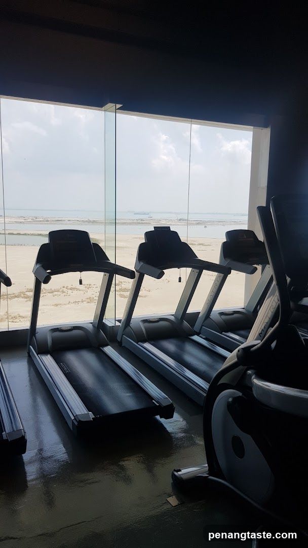 Gym Treadmills with Ocean View