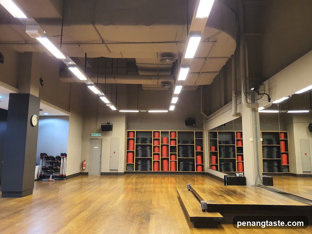 Gym Studio with Equipment