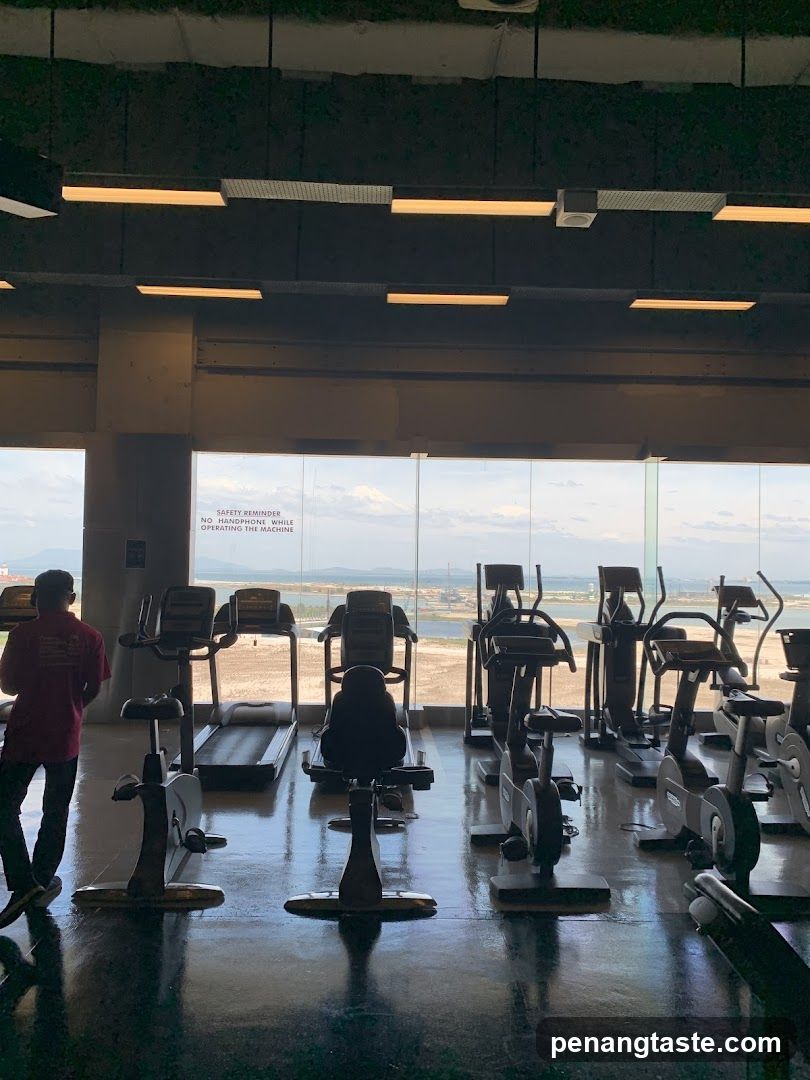 Gym Equipment with a View
