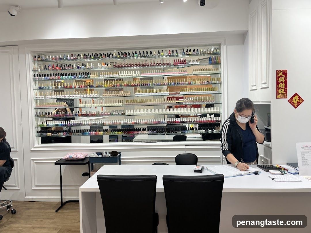 Nail Salon Interior